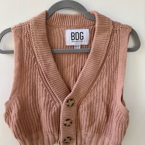 BDG Urban Outfitters Cropped Sweater Vest Women’s XS
